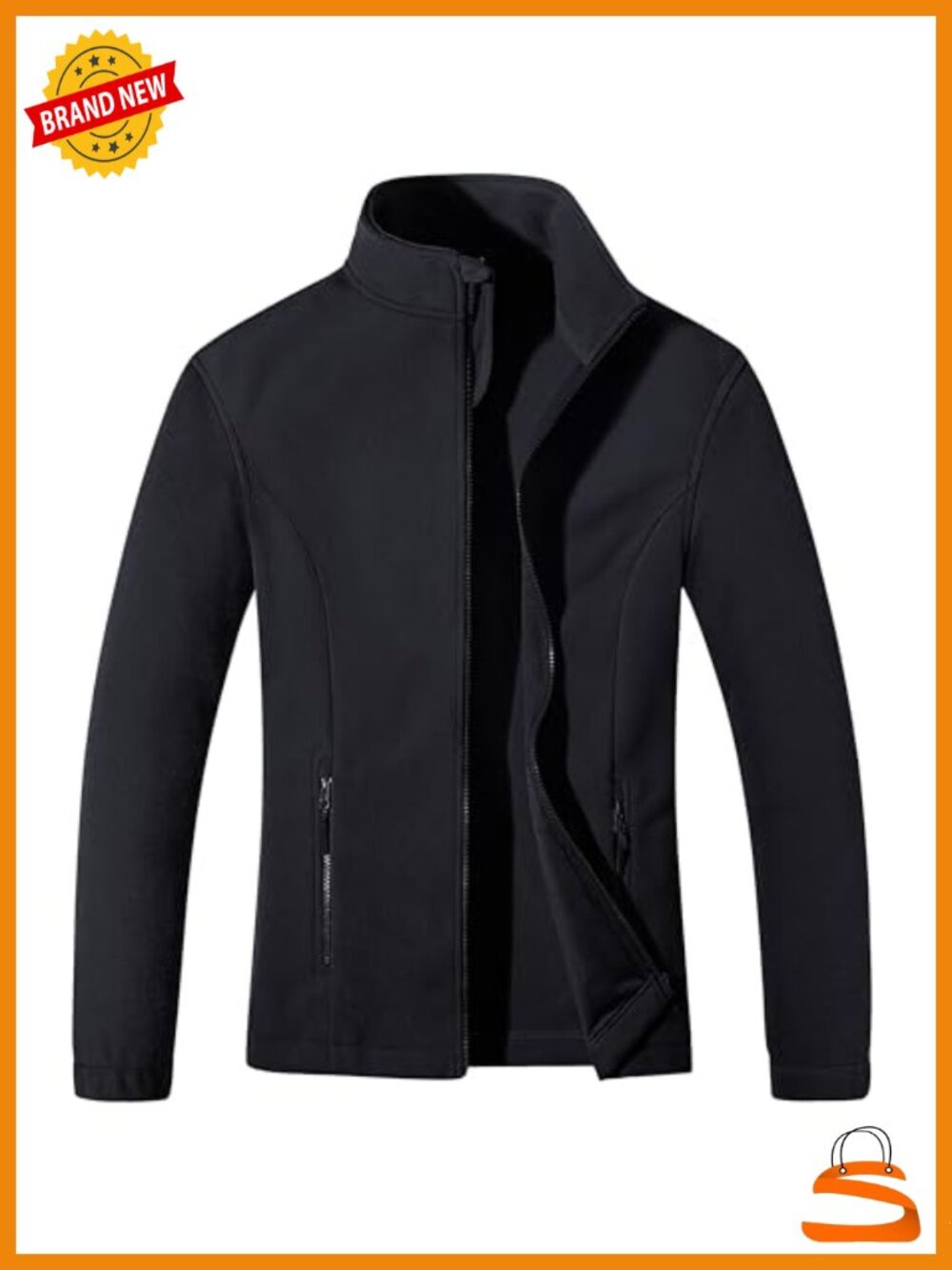 MAGCOMSEN Women's Fleece Jacket Full Zip Lightweight Warm Winter Coat Pockets